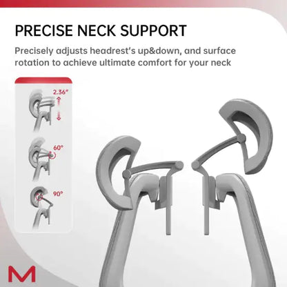 High-Back Ergonomic Chair with Adaptive Lumbar Support