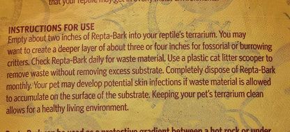 Repta-Bark All Natural Bedding, 8,Quart