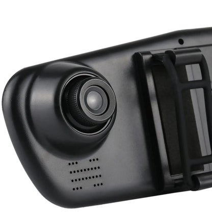 Optimax Pro 1080P HD Dual-Lens Car DVR Mirror Cam