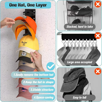 Baseball Cap Storage Rack