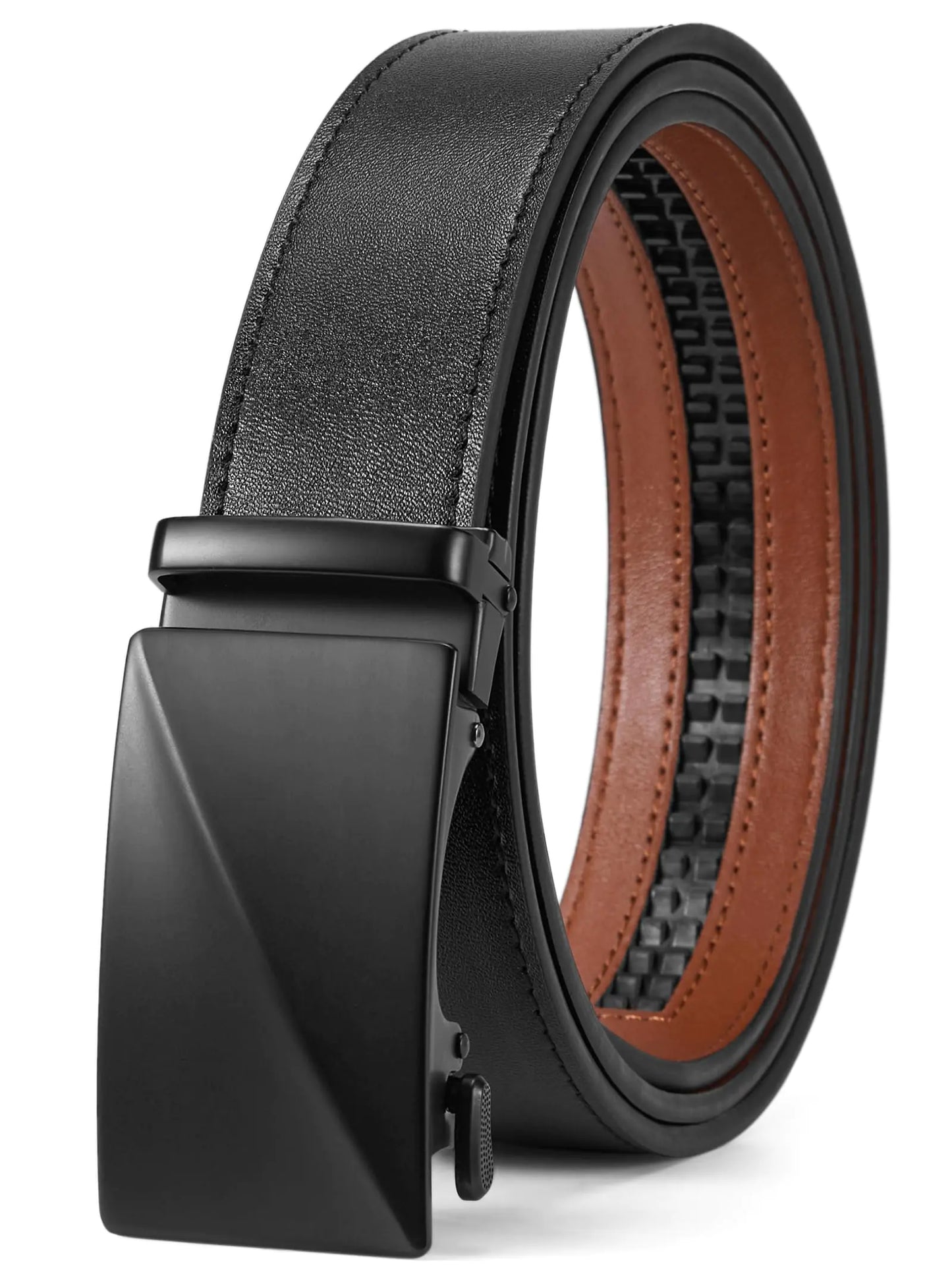 Gent's Ratchet Leather Belt 1 3/8''