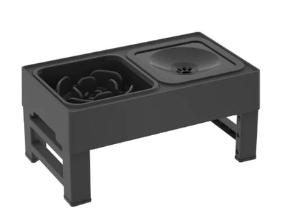 Adjustable Food & Water Bowl