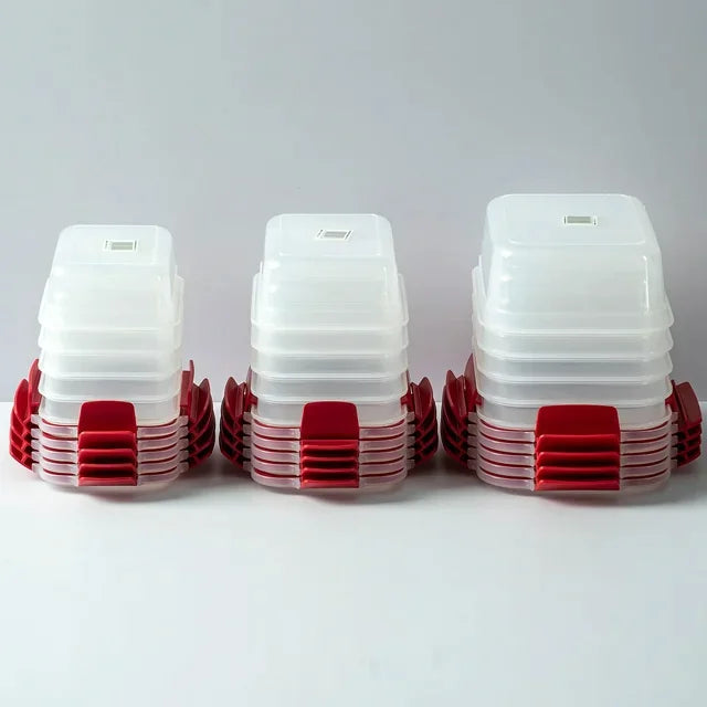 5-Pack Seal-Tight Stackable Storage Containers
