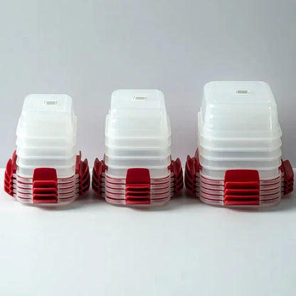 5-Pack Seal-Tight Stackable Storage Containers
