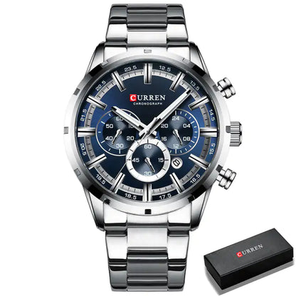 CURREN Precision Chrono Watch - Men's Luxury