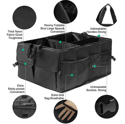 40L Collapsible Vehicle Cargo Storage Bin - Bag