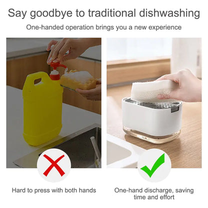 EasyReach Soap Dispenser & Sponge Caddy