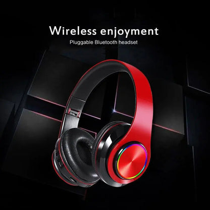 BassBoost Wireless Foldable Headphones