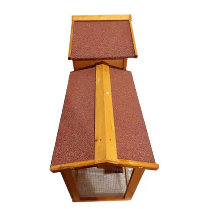 Compact Dual-Level Chicken/Rabbit/Pet Coop