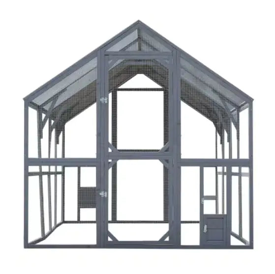 Spacious Outdoor Pet Playpen, Chicken Coop