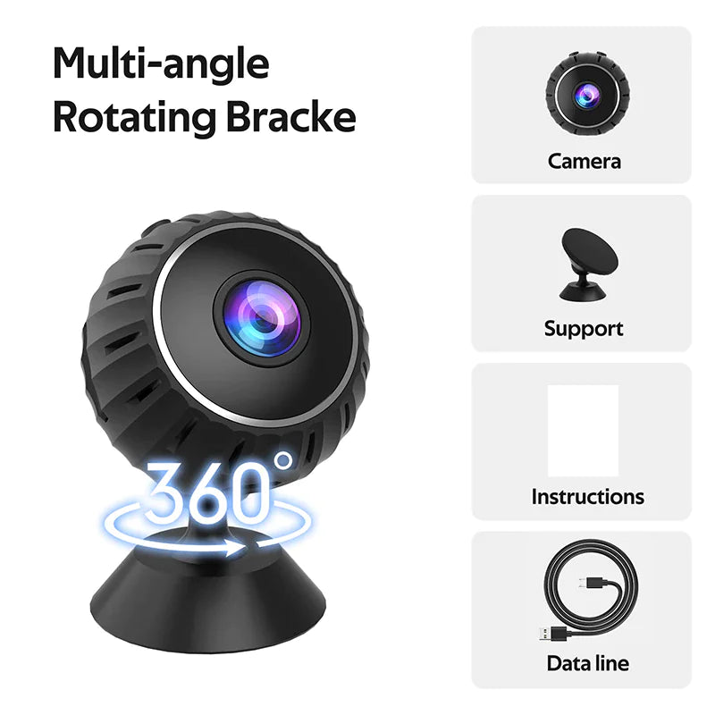 Compact Surveillance Wireless Camera 1080P HD