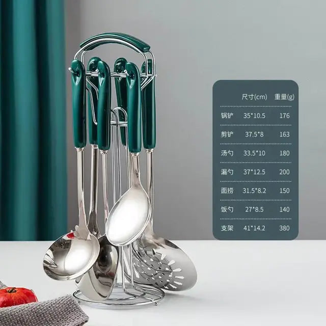 Elegant Stainless Steel Culinary Set