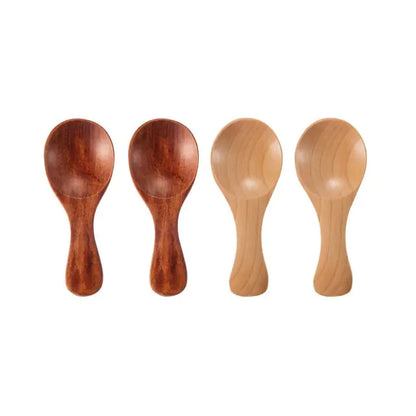 Mini Wooden Spoons 4Pcs
