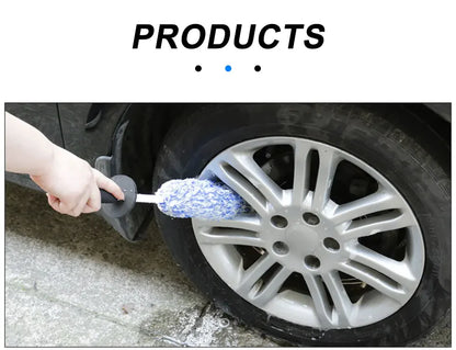 Alloy Wheel Detailing Brush Soft Bristle Cleaner US