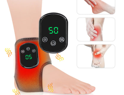 Electric Heated Vibration Ankle Brace