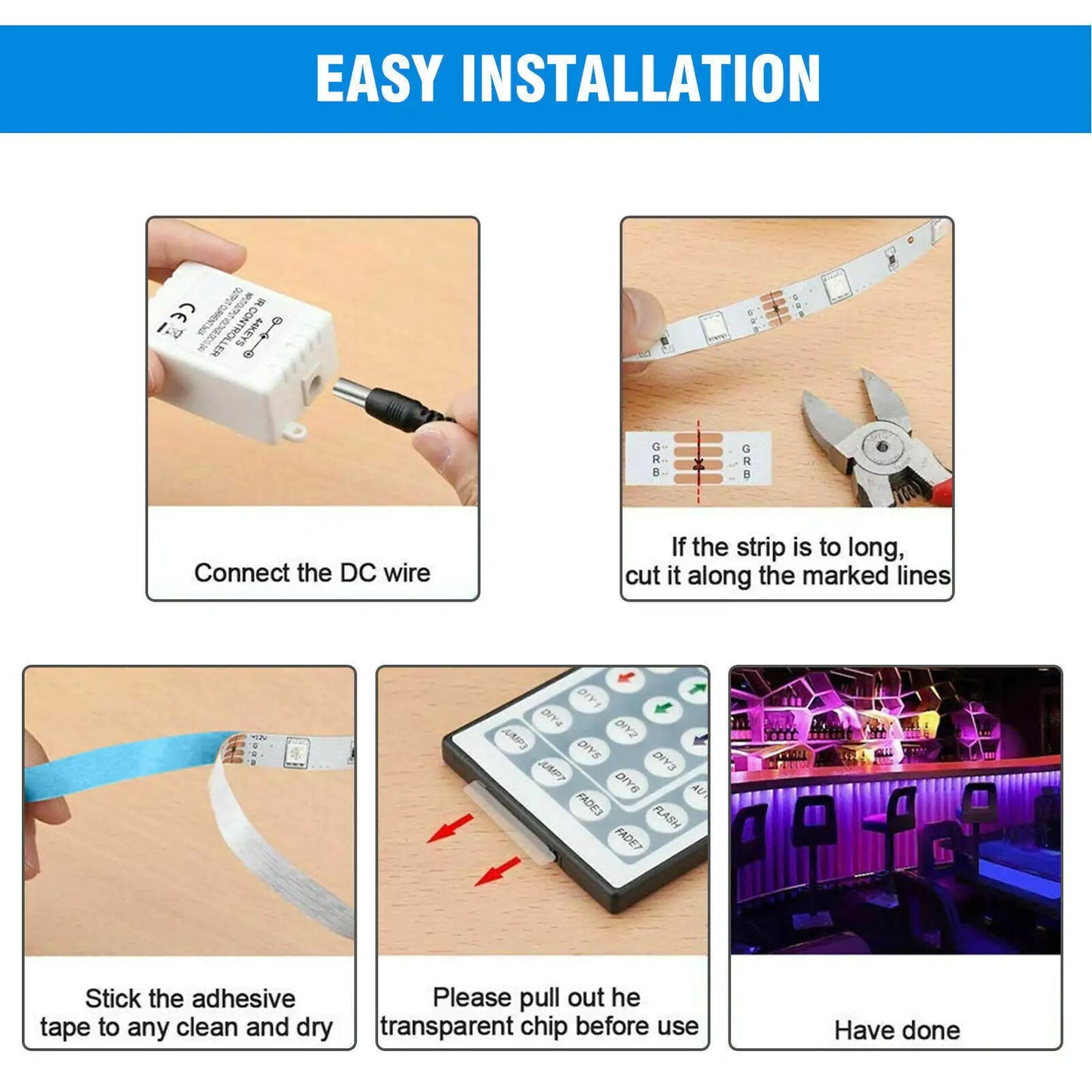 LED ColorStrip with Remote