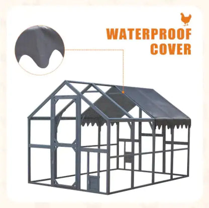 Spacious Outdoor Pet Playpen, Chicken Coop