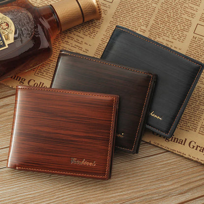 Men's Leather Bifold Wallet & Card Holder
