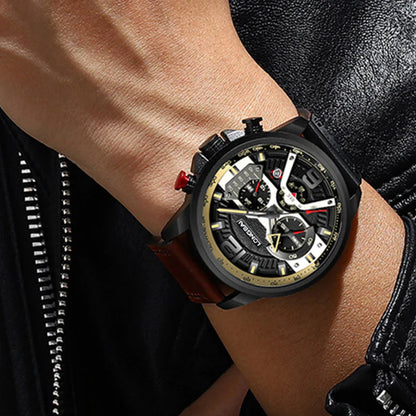 Elegant AquaGuard Quartz Watch