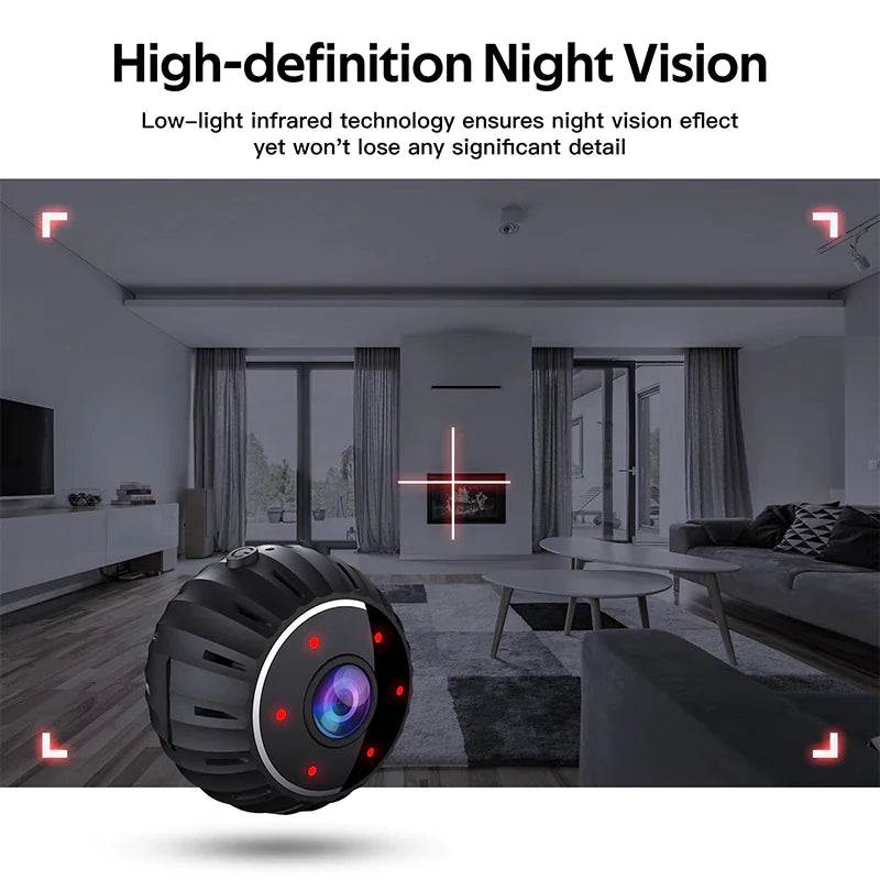 Compact Surveillance Wireless Camera 1080P HD