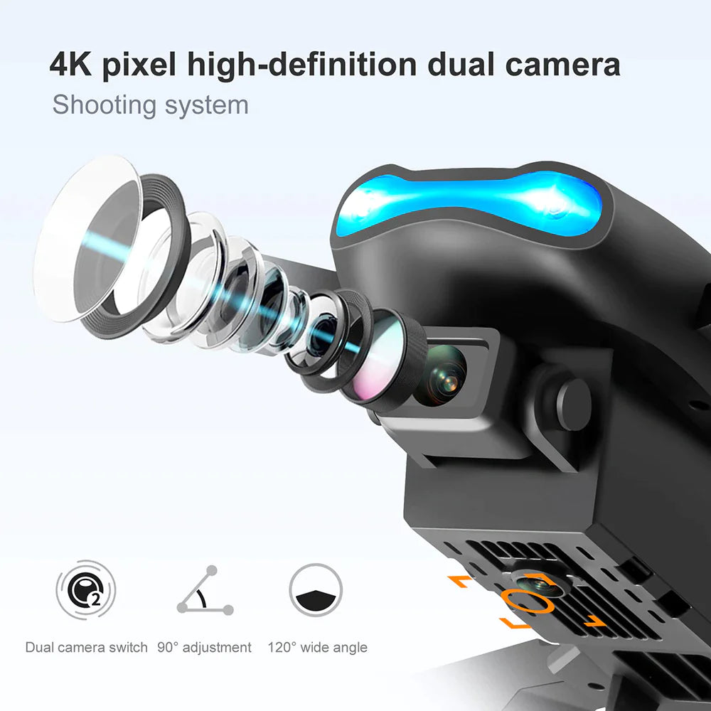 QuadFlyer 5G 4K Pro GPS Dual-Cam Drone