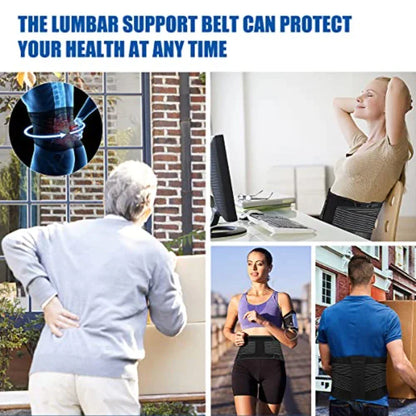 Lumbar Support Waist Belt for Men & Women