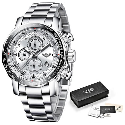 LIGE Elegant Precision Men's Watches