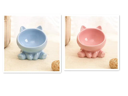 ComfortFeast Ceramic Cat Bowl