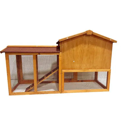 Compact Dual-Level Chicken/Rabbit/Pet Coop