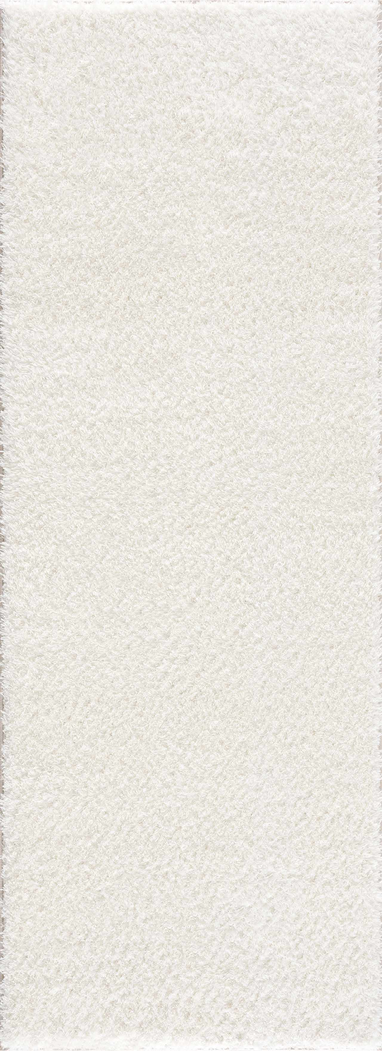 Crevalo Cream Subtle Wavy Abstract Modern Minimalist Polyester Machine Woven Area Rug