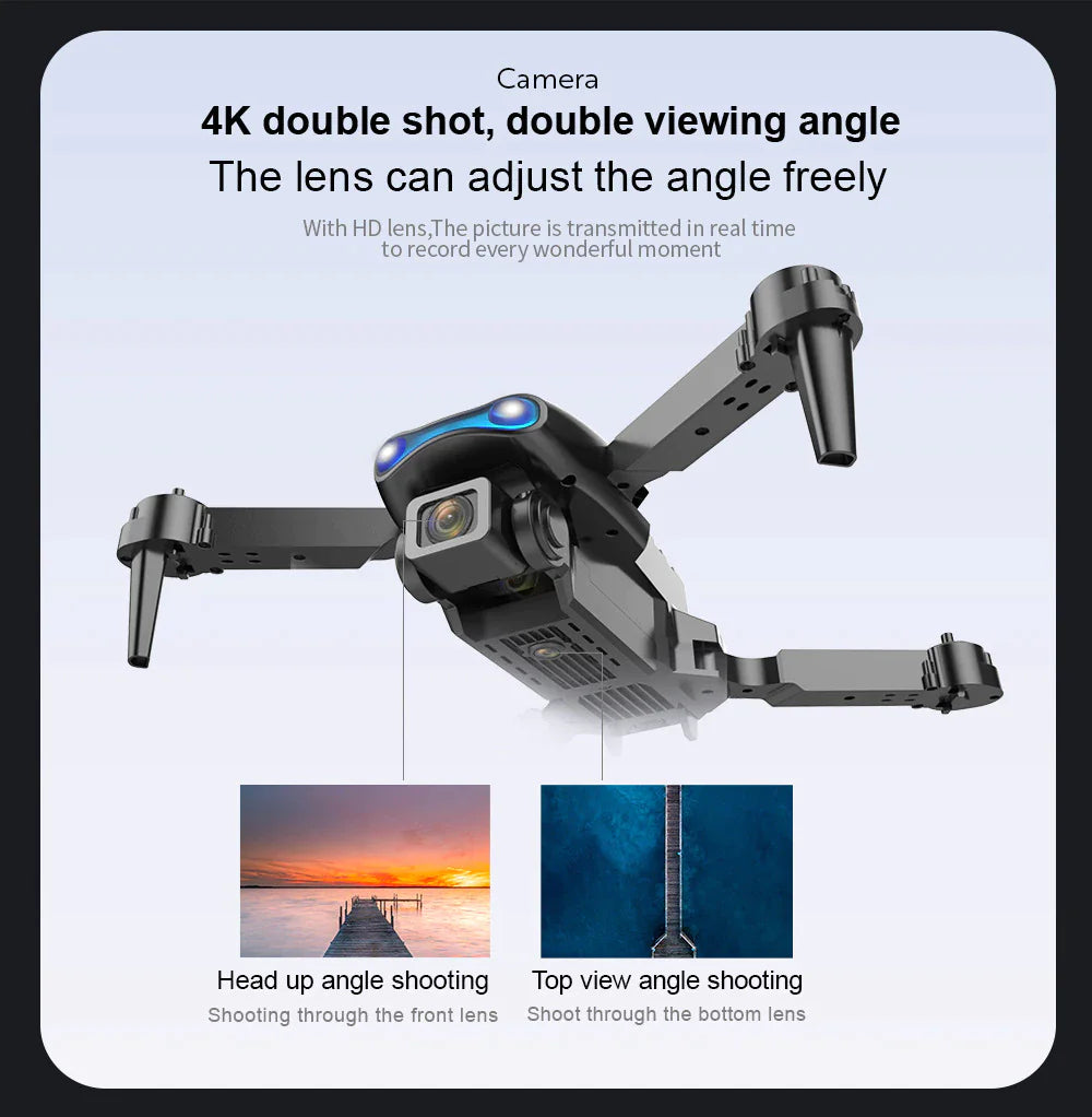QuadFlyer 5G 4K Pro GPS Dual-Cam Drone
