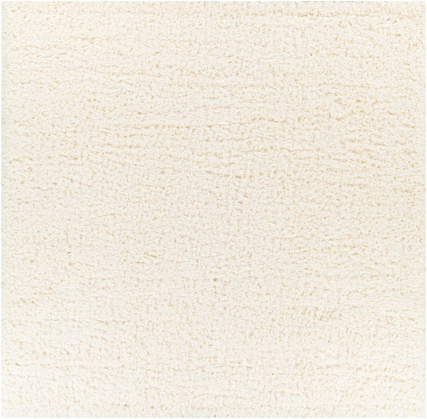 Siari Solid Cream Plush Rug