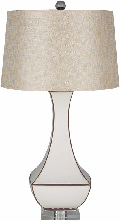 Tuka Tan Ceramic Table Lamp