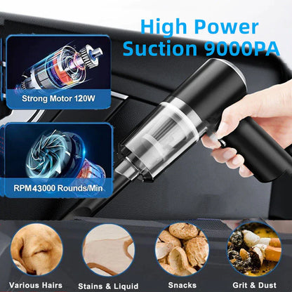 120W Mini Cordless Handheld Vacuum