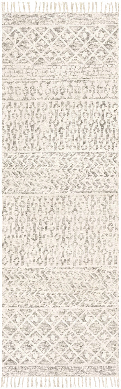 Valyermo Beige Hand Woven Cotton Rug