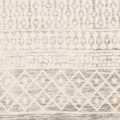 Valyermo Beige Hand Woven Cotton Rug