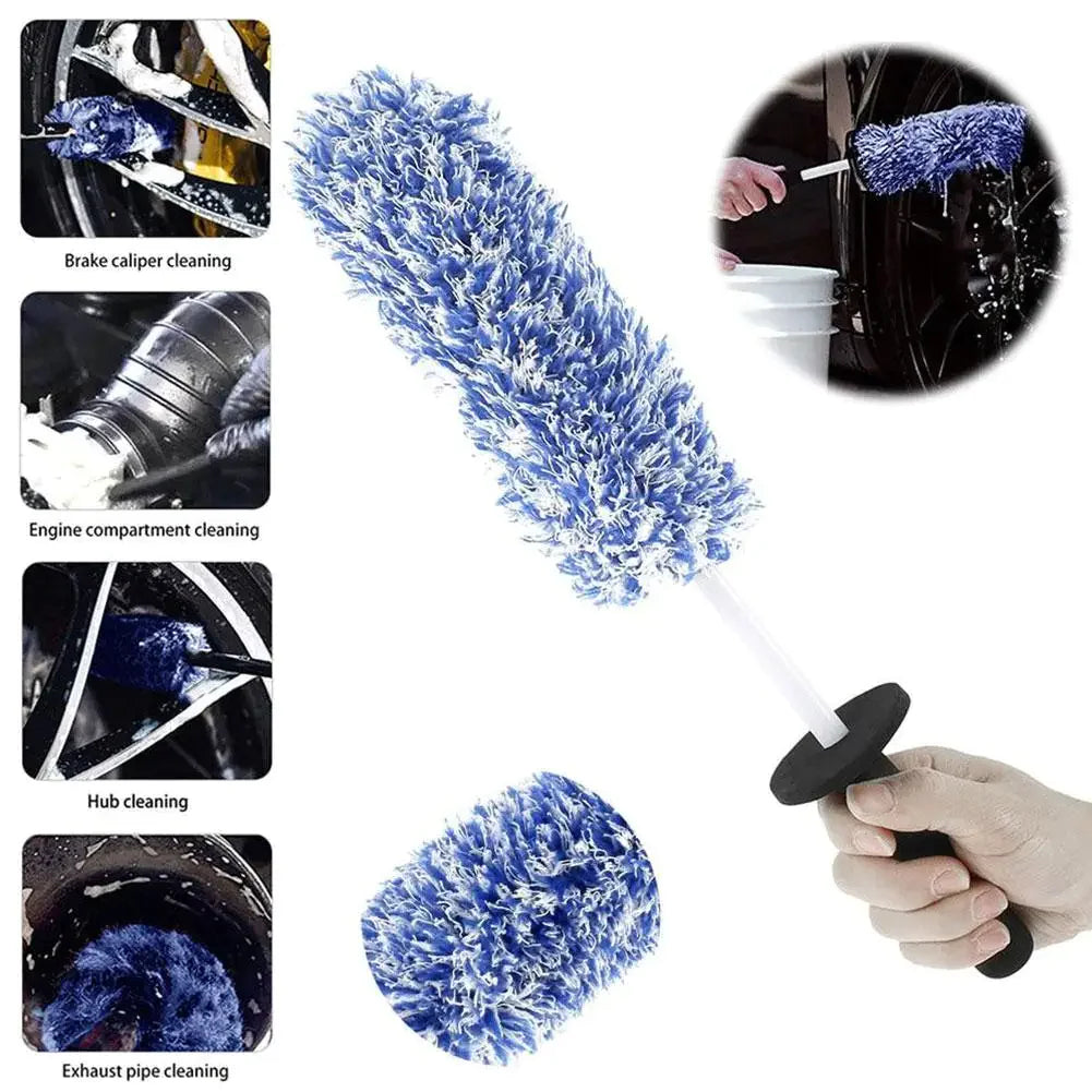 Alloy Wheel Detailing Brush Soft Bristle Cleaner US