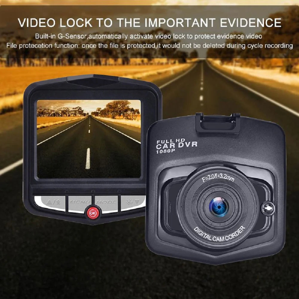 Full HD 1080P Dash Cam with Night Vision