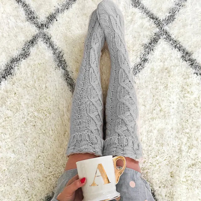 Knee-High Autumn and Winter Stockings (Over the Knee)