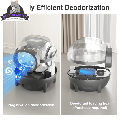 Say goodbye to scooping! 🐾✨ Meet the ultimate Self-Cleaning Cat Litter Box with WiFi & app control! Perfect for multiple cats and designed for easy living! 🐱💖