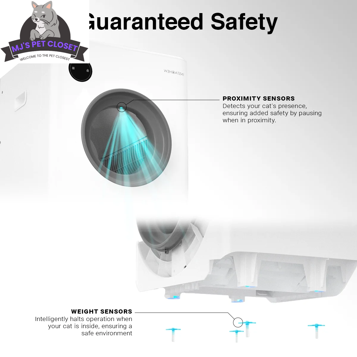 Say goodbye to scooping! 🐾 Meet the Purrclean Self-Cleaning Cat Litter Box – now with app control and 5Ghz & 2.4Ghz Wifi support! 🐱✨