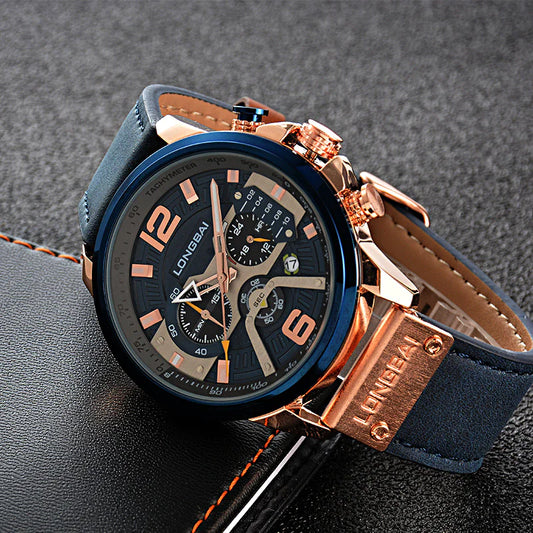 Elegant AquaGuard Quartz Watch