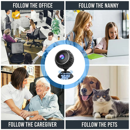 Compact Surveillance Wireless Camera 1080P HD
