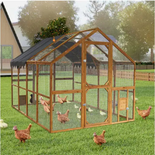 Deluxe Outdoor Pet Haven with Waterproof Guard