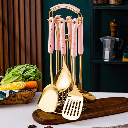Elegant Stainless Steel Culinary Set